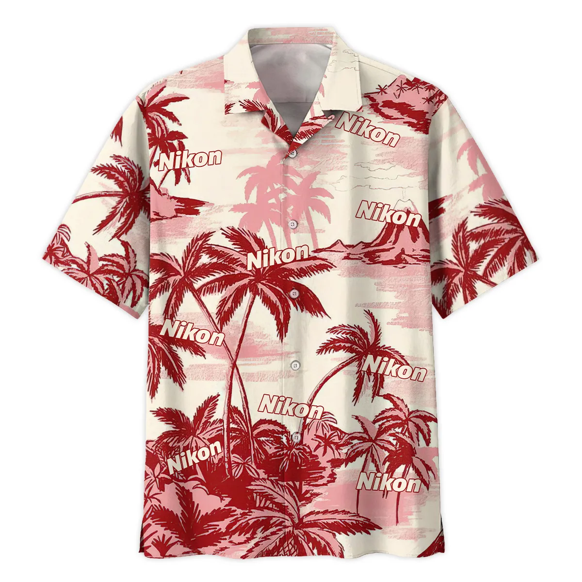 Nikon Tropical Island Photography Summer Pattern Oversized Hawaiian Shirt All Over Prints Gift Loves BL1125A3NKHW