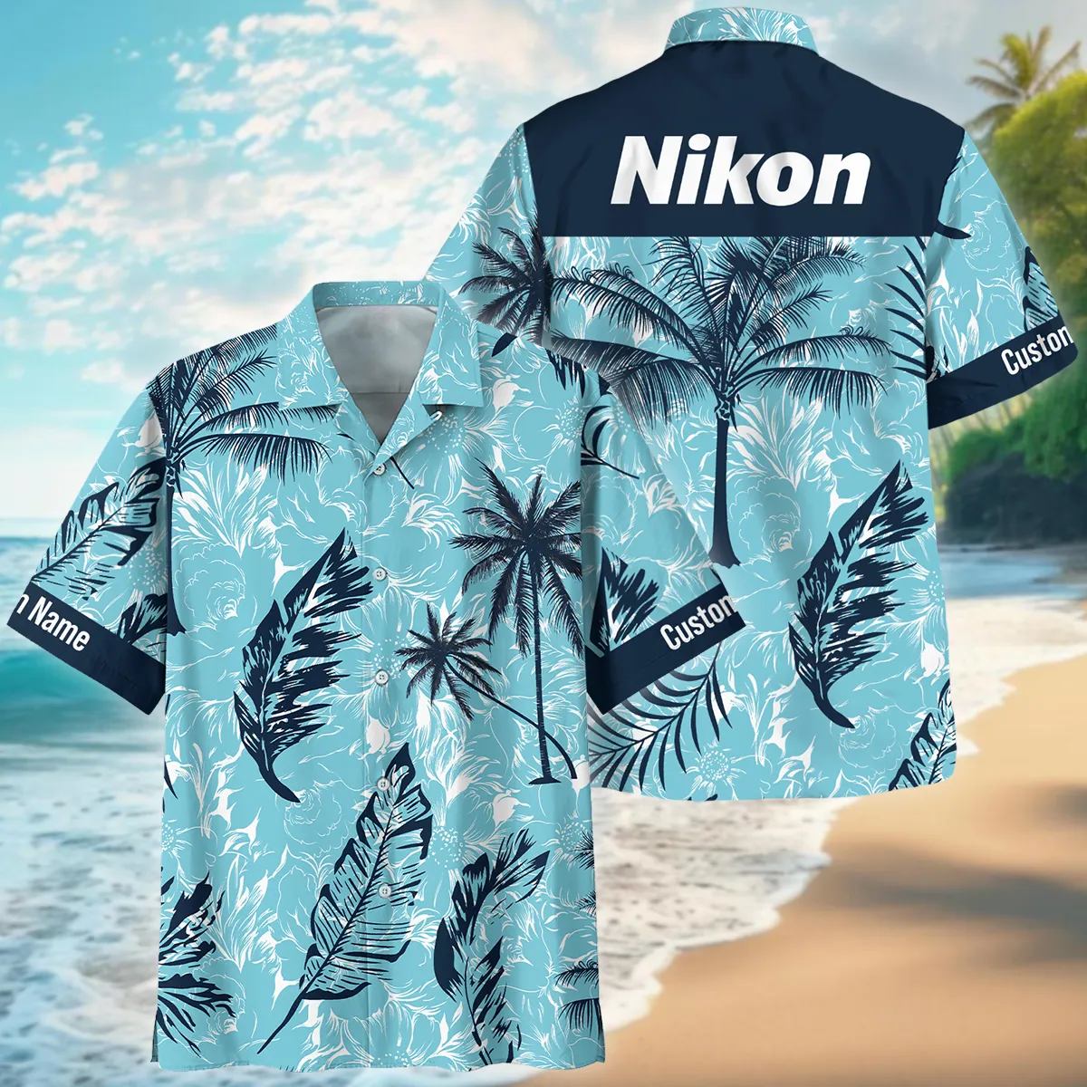 Nikon Vintage Paisleys And Motif Photography Summer Pattern Oversized Hawaiian Shirt All Over Prints Gift Loves BL1125A32NKHW