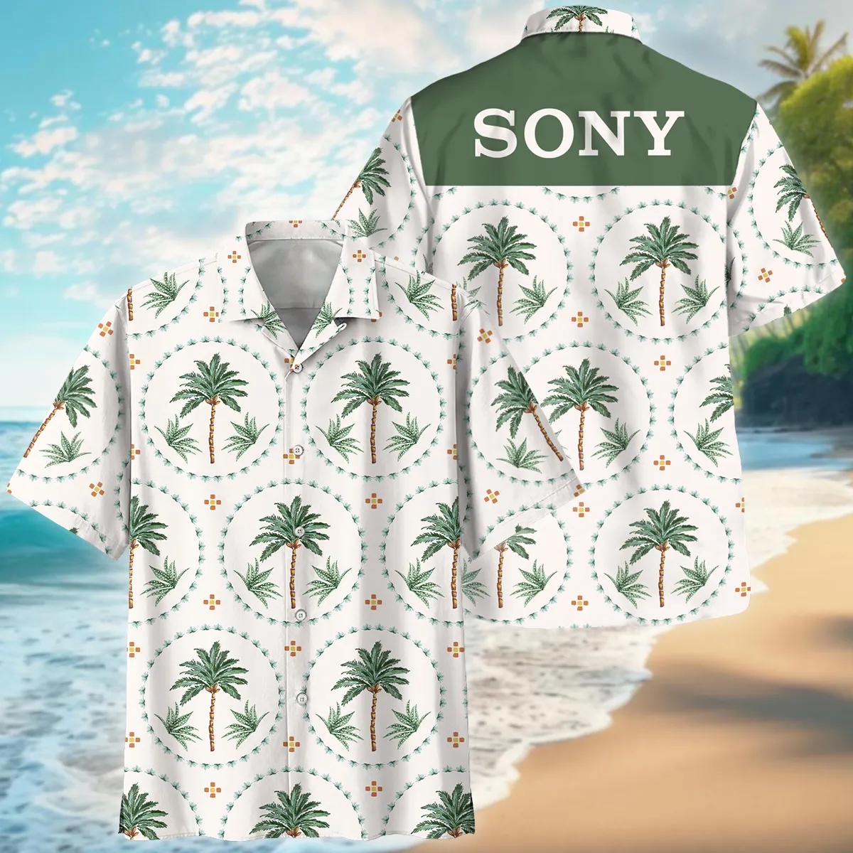 Sony Botanical Seamless Pattern Photography Summer Pattern Oversized Hawaiian Shirt All Over Prints Gift Loves BL1125A40SNHW