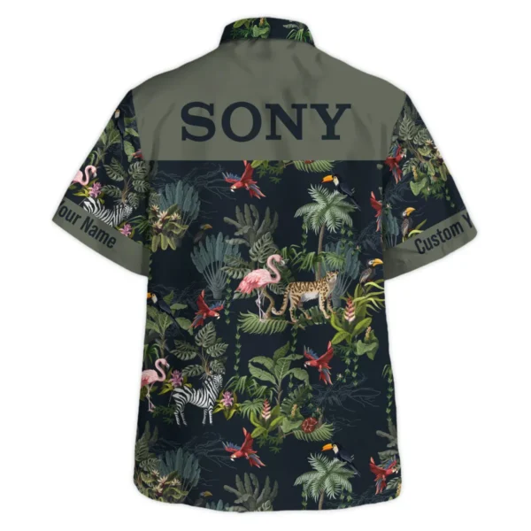 Sony Jungle Animals Pattern Photography Summer Pattern Oversized Hawaiian Shirt All Over Prints Gift Loves BL1125A62SNHW