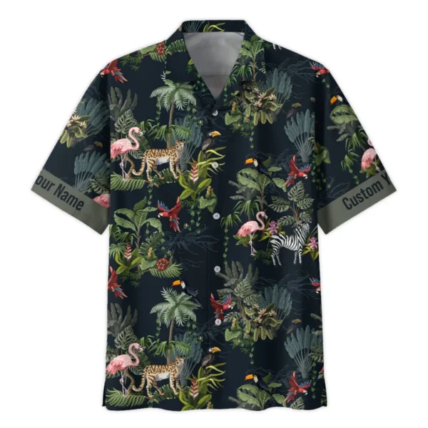 Sony Jungle Animals Pattern Photography Summer Pattern Oversized Hawaiian Shirt All Over Prints Gift Loves BL1125A62SNHW