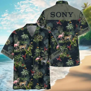 Sony Jungle Animals Pattern Photography Summer Pattern Oversized Hawaiian Shirt All Over Prints Gift Loves BL1125A62SNHW