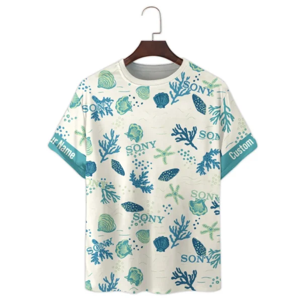 Sony Shells Coral Bubbles Photography Summer Pattern Premium T-Shirt All Over Prints Gift Loves BL1125A58SNTS