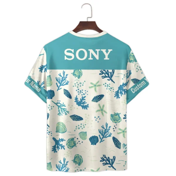 Sony Shells Coral Bubbles Photography Summer Pattern Premium T-Shirt All Over Prints Gift Loves BL1125A58SNTS