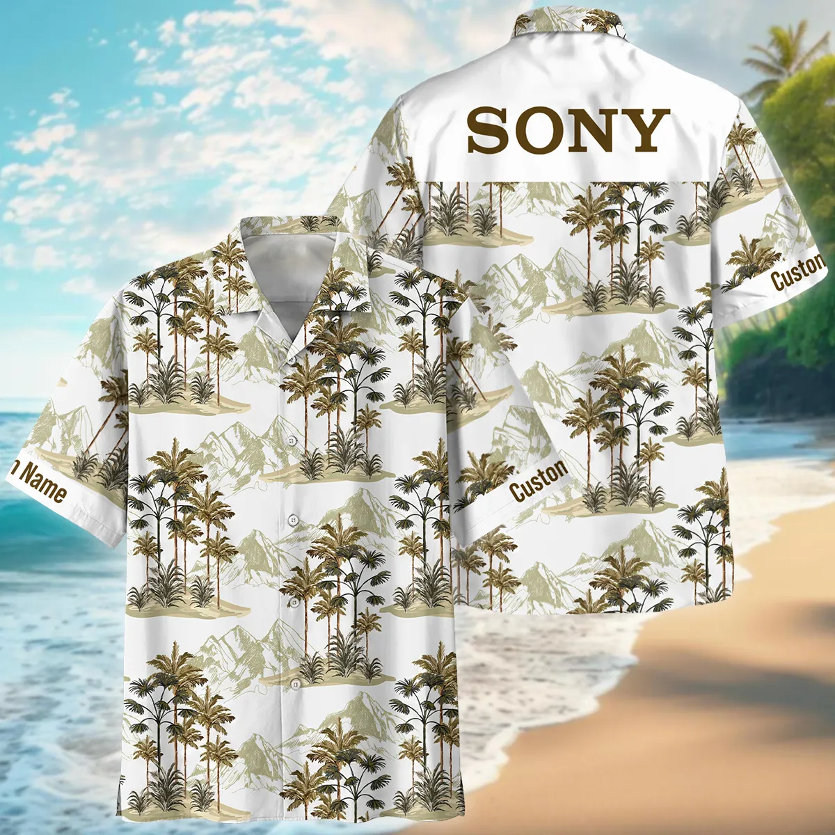 Sony Tropical Vintage Botanical Landscape Photography Summer Pattern Oversized Hawaiian Shirt All Over Prints Gift Loves BL1125A16SNHW