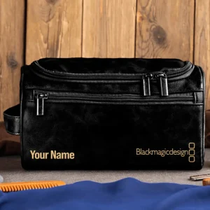 Blackmagic Design Photography Videography - Leather Toiletry Bag BLPT20425A1BMD