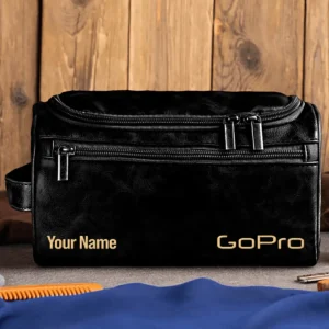 GoPro Photography Videography - Leather Toiletry Bag BLPT20425A1GP
