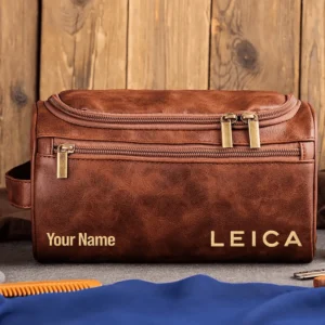 Leica Photography Videography - Leather Toiletry Bag BLPT20425A1LC