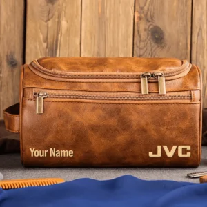 JVC Photography Videography - Leather Toiletry Bag BLPT20425A1JVC