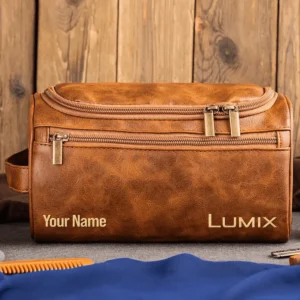 Panasonic (Lumix) Photography Videography - Leather Toiletry Bag BLPT20425A1PA