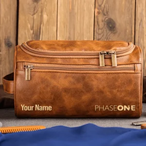 Phase One Photography Videography - Leather Toiletry Bag BLPT20425A1PHO