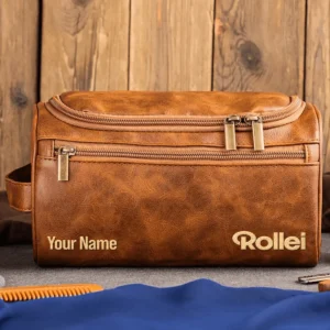 Rollei Photography Videography - Leather Toiletry Bag BLPT20425A1ROL