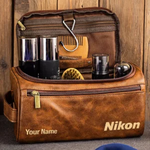 Nikon Photography Videography - Leather Toiletry Bag BLPT20425A1NK