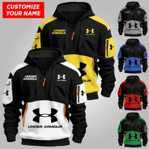 Under Armour - Limited Edition Custom Name Hoodie Half Zipper BL26425A1UA