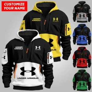 Under Armour - Limited Edition Custom Name Hoodie Half Zipper BL26425A2UA