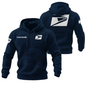 USPS Hoodie Quilted Waffle Designed for True Fans BLVA291025A1USPS