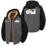DW Drums & Percussion Fan Wear Winter Fleece Jacket BLDR14126A2WFJDW