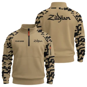 Zildjian Drum & Percussion Fan Wear Sweatshirt Zipper BLDR14126A1ZLD